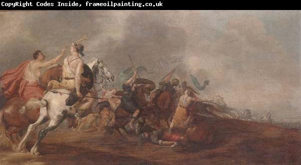 unknow artist The Battle of the amazons